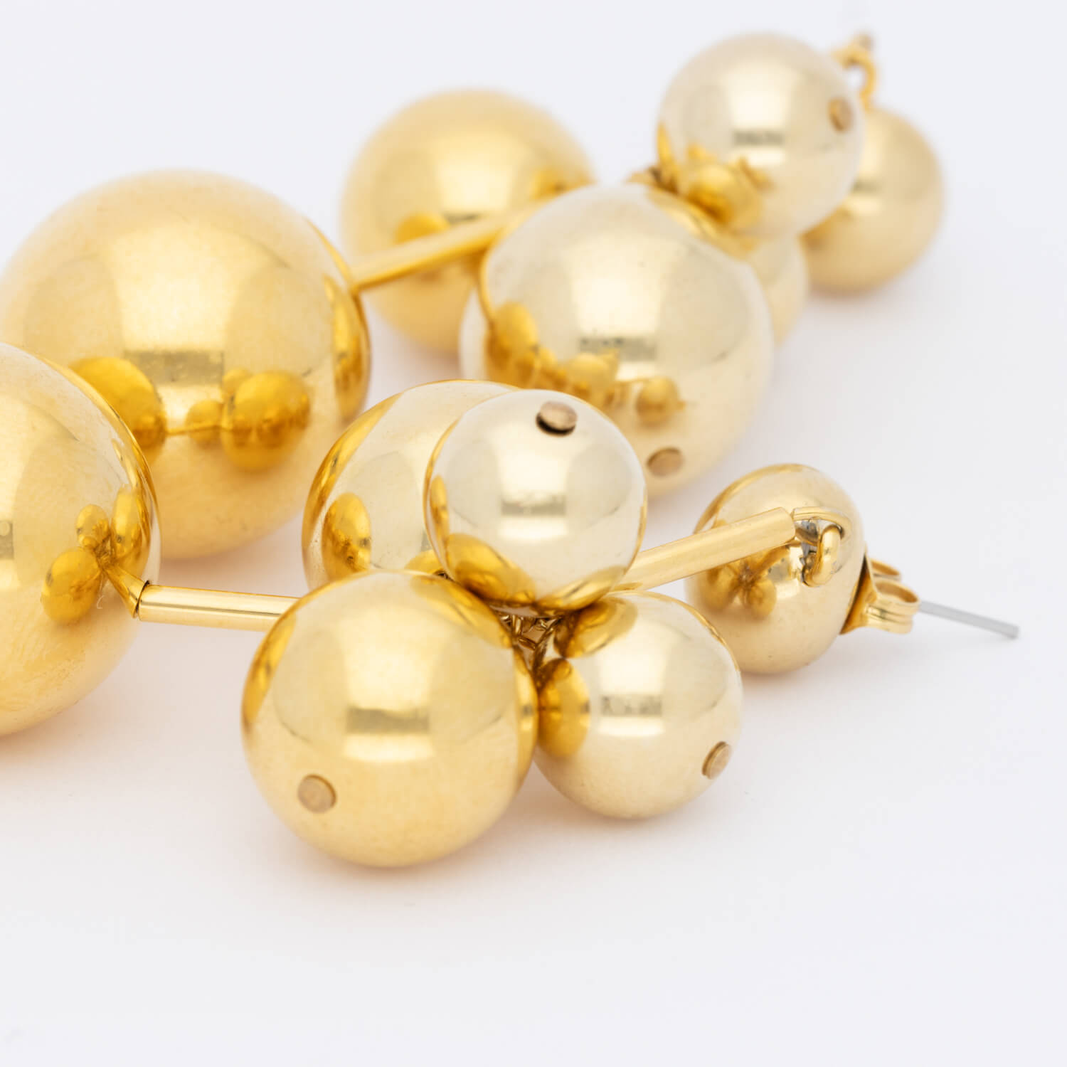 New Multi Beads Earring Gold - Vanessa Baroni