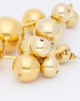 New Multi Beads Earring Gold - Vanessa Baroni