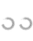 Rope Earring Silver