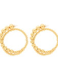 Loop Beads Earring Gold - Vanessa Baroni