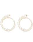 Loop Beads Earring Pearl - Vanessa Baroni