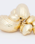 Shell Nugget Earring Gold