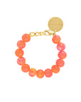 Mini Beads Bracelet Campari Orange - Vanessa Baroni