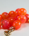 Mini Beads Bracelet Campari Orange - Vanessa Baroni