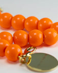 Mini Beads Bracelet Neon Orange - Vanessa Baroni