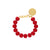 Mini Beads Bracelet Scarlet Red - Vanessa Baroni