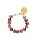 Mini Beads Bracelet Toffee Marble - Vanessa Baroni