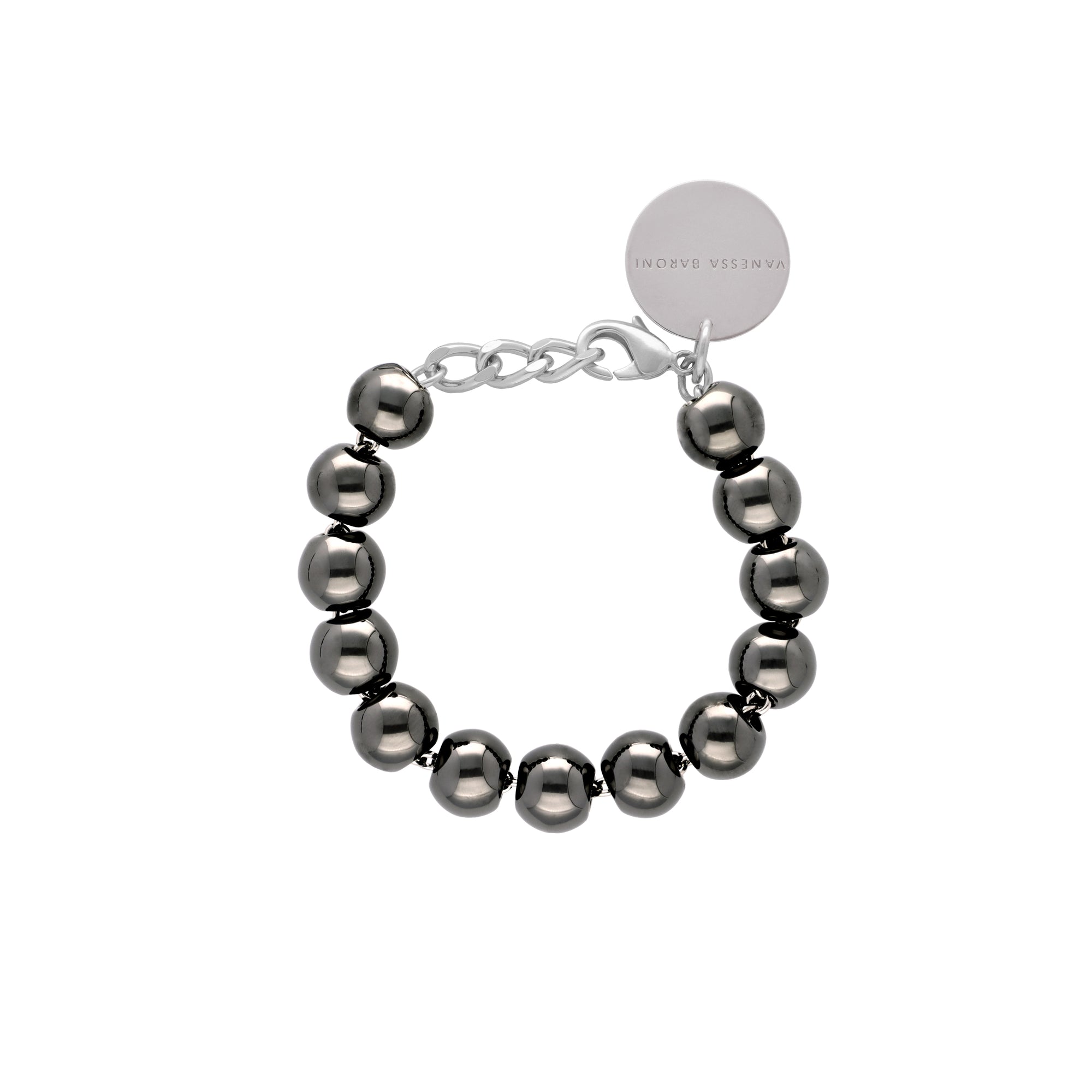 Mini Beads Bracelet Ultrablack - Vanessa Baroni