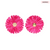 Sunflower Earring Fuchsia - Vanessa Baroni