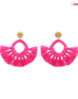 Sunray Earring Fuchsia - Vanessa Baroni