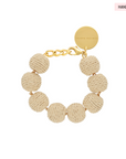 Raffia Beads Bracelet Natural - Vanessa Baroni