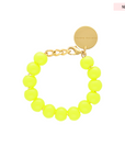 Mini Beads Bracelet Neon Yellow - Vanessa Baroni