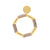 Flex Bracelet Gold - Greige Marble - Vanessa Baroni