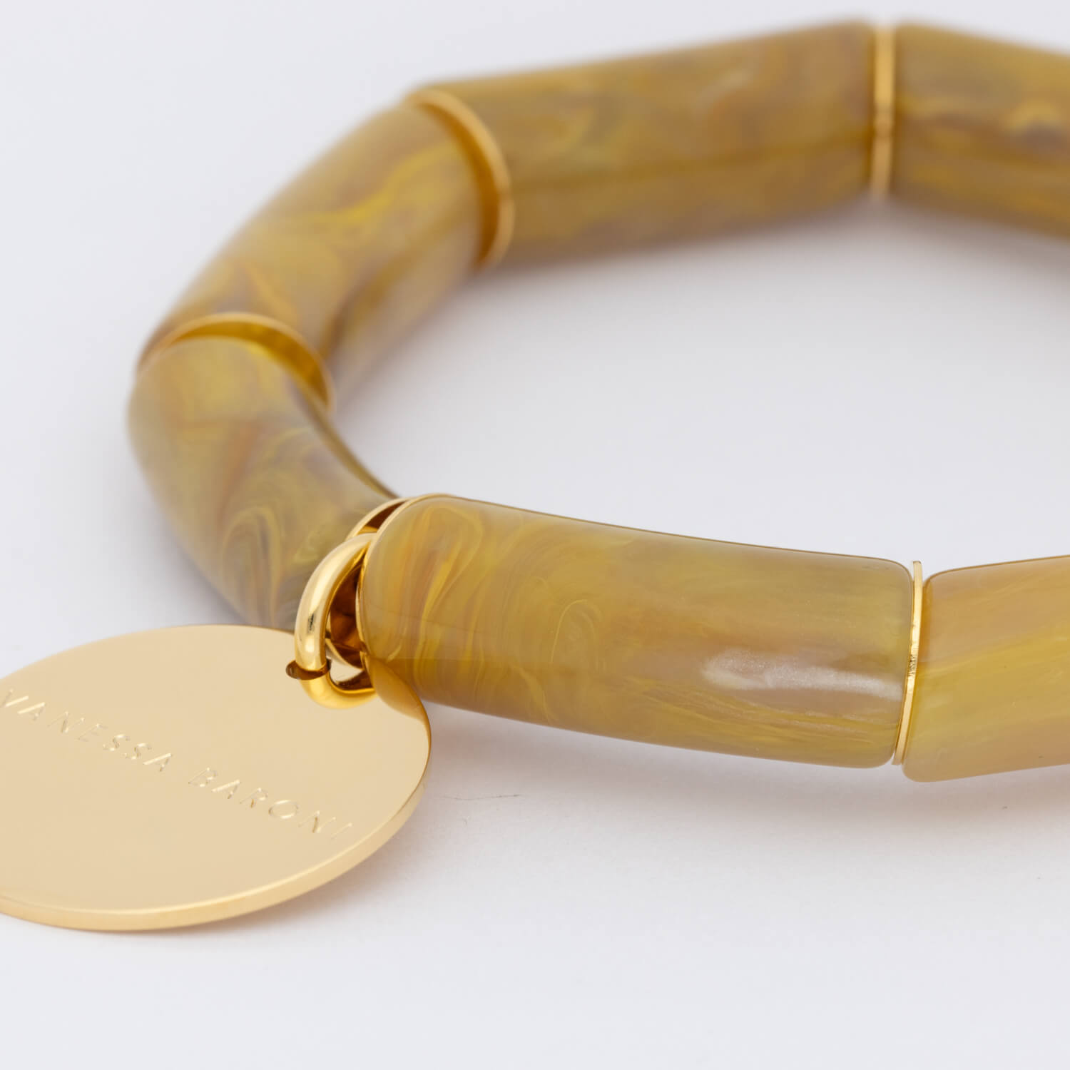 Flex Bracelet Ocher Marble - Vanessa Baroni