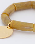 Flex Bracelet Ocher Marble - Vanessa Baroni