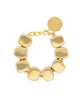 Organic Shaped Bracelet Gold - Vanessa Baroni