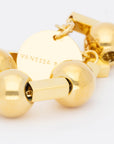 Ball Chain Necklace Short Gold - Vanessa Baroni