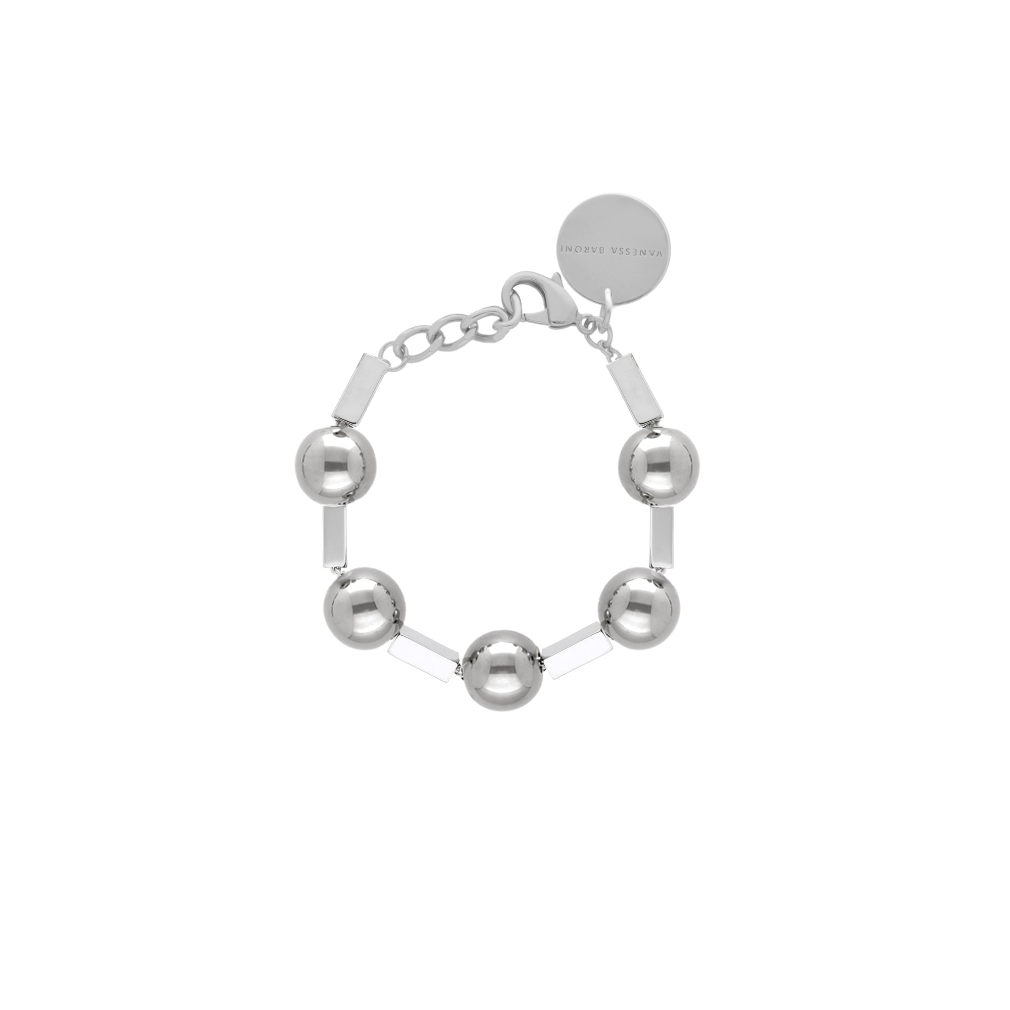 Ball Chain Bracelet Silver - Vanessa Baroni