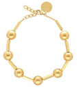 Ball Chain Necklace Short Gold - Vanessa Baroni