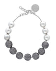 Wrapped Beads Necklace Silver Vintage - Vanessa Baroni