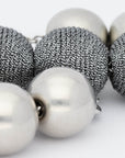 Wrapped Beads Necklace Silver Vintage - Vanessa Baroni