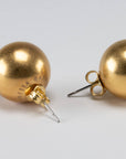 Small Dot Earring Gold Vintage - Vanessa Baroni