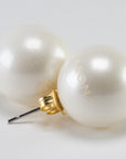 Small Dot Earring Pearl - Vanessa Baroni