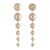 Waterfall Pearl Earring Champagner Pearl - Vanessa Baroni