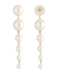 Waterfall Pearl Earring Pearl