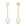 Hanging Organic Pearl Earring Pearl - Vanessa Baroni