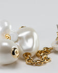 Hanging Organic Pearl Earring Pearl