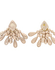 Chandelier Pearl Earring Champagner Pearl - Vanessa Baroni