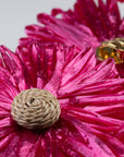 Sunflower Earring Fuchsia - Vanessa Baroni