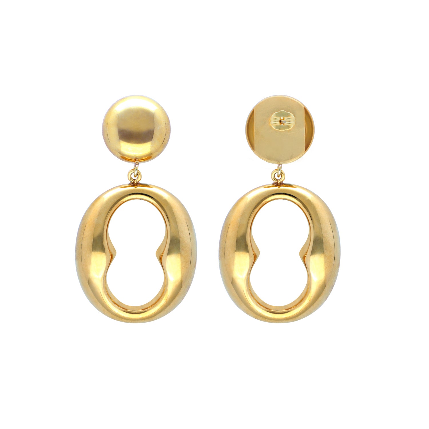 Turtle Earring Gold - Vanessa Baroni