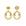 Turtle Earring Gold - Vanessa Baroni