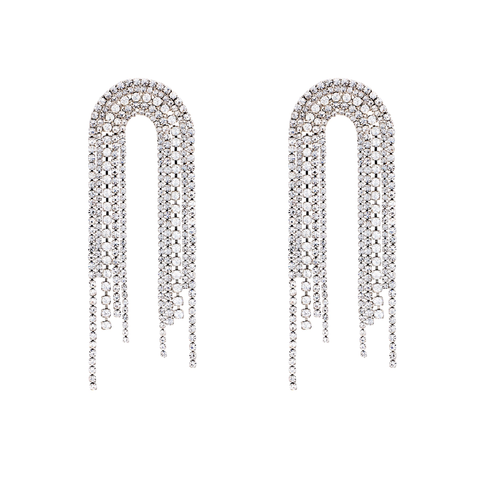 Diamond Chandelier Earring Diamond - Vanessa Baroni