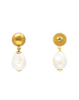 Organic Pearl Earring Pearl