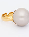 Pearl Ring Champagner Pearl