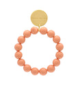 Mini Beads Flex Bracelet Peach