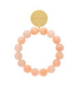 Mini Beads Flex Bracelet Peach Sorbet