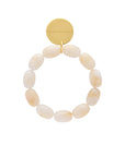 Olive Flex Bracelet Pearl Marble