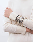 New Edge Bangle Silver Vintage