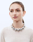 Beads Necklace Silver Vintage - Vanessa Baroni