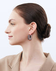 Dice Earring Taupe