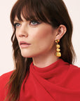 Organic Shaped Earring Gold