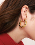 Bamboo Small Earring Gold - Vanessa Baroni