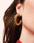 Rope Earring Gold - Vanessa Baroni