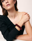 Wrapped Beads Bracelet Bordeaux - Vanessa Baroni