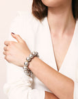 Beads Bracelet Grey Pearl - Vanessa Baroni