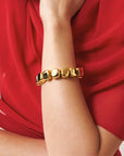 Mini Organic Shaped Bracelet Gold - Vanessa Baroni